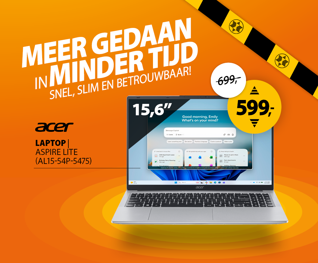 ACER AL 15 - 54P 5475 van €699 voor €599