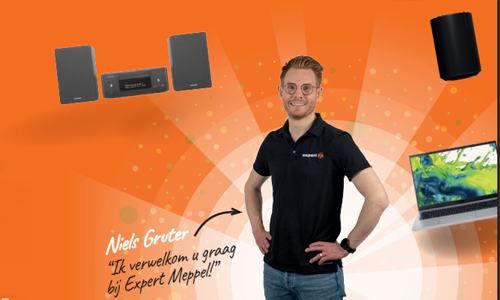 Niels Gruter nieuwe eigenaar Expert Meppel