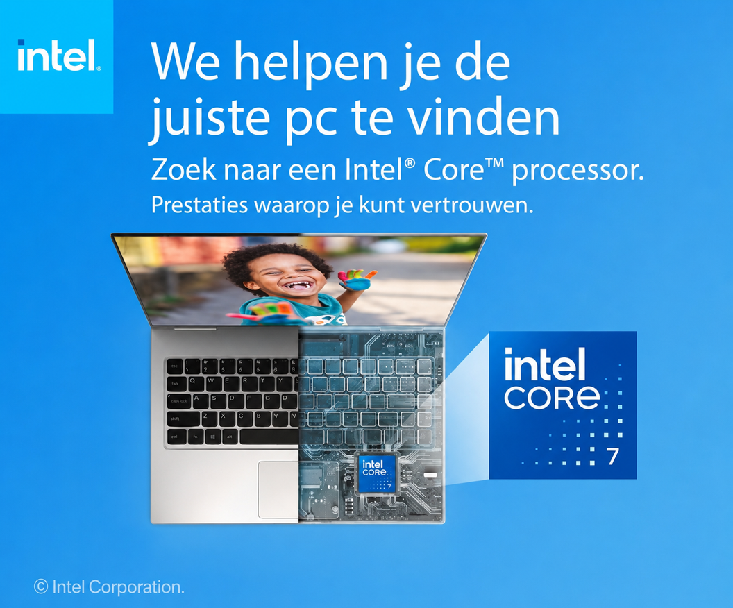 Intel Core laptops bij Expert