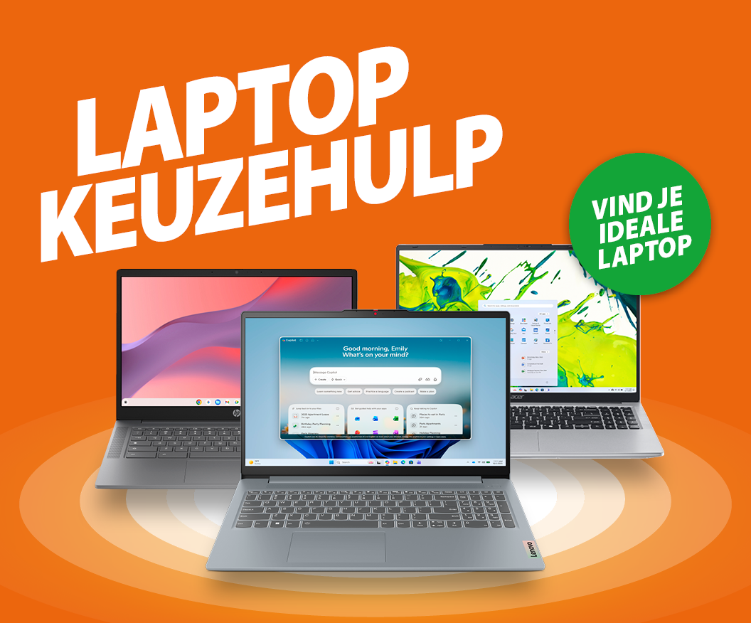 Doe snel de laptop keuzehulp bij Expert