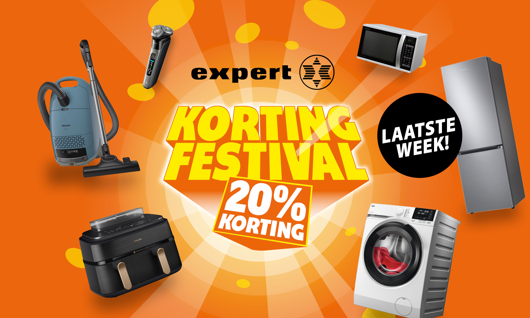 Korting Festival bij Expert