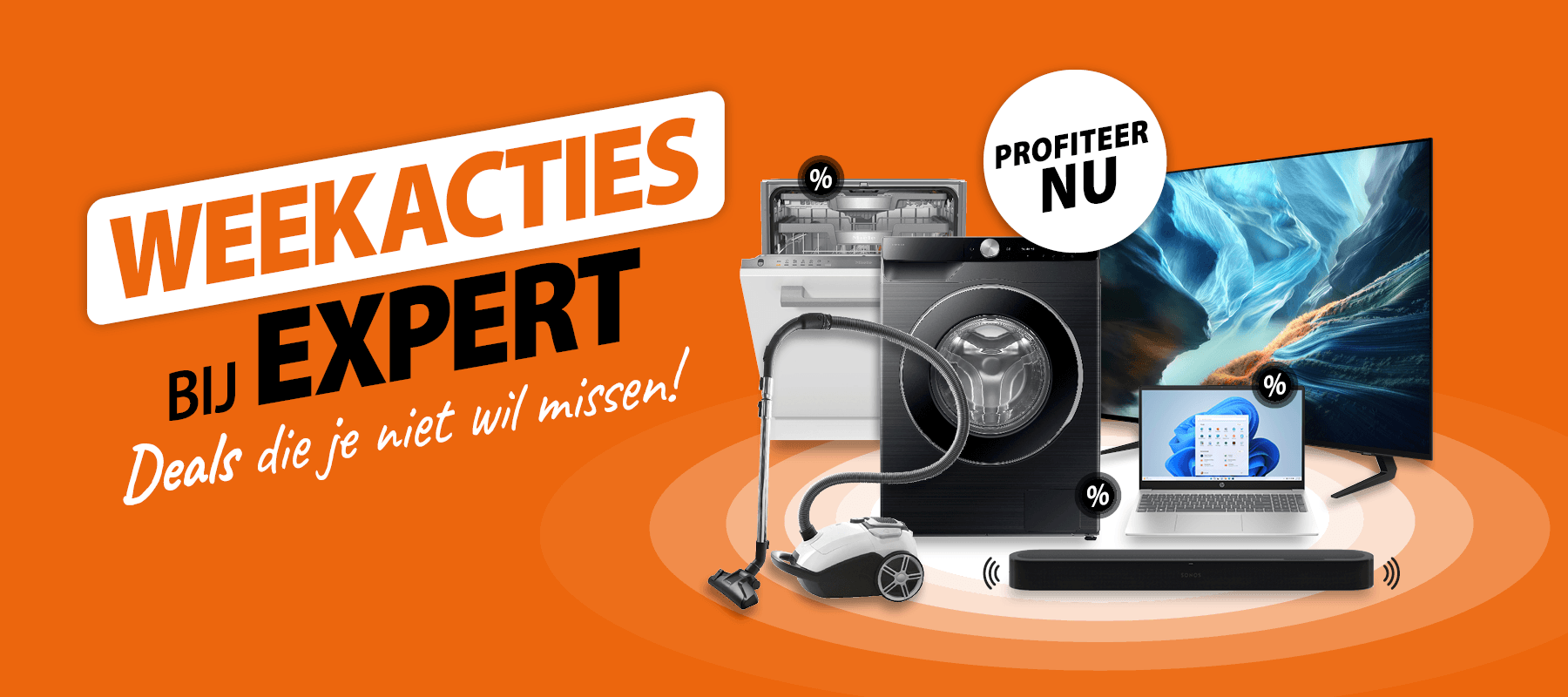 Weekacties bij Expert